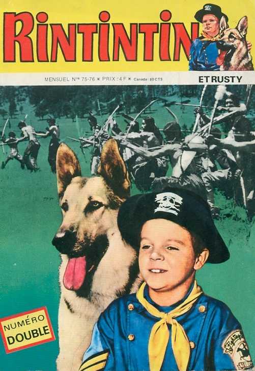 Scan de la Couverture Rintintin Rusty n 75